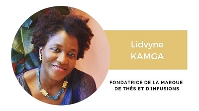 Lidvyne Kamga Fondatrice de la marque des thés et infusions LSY